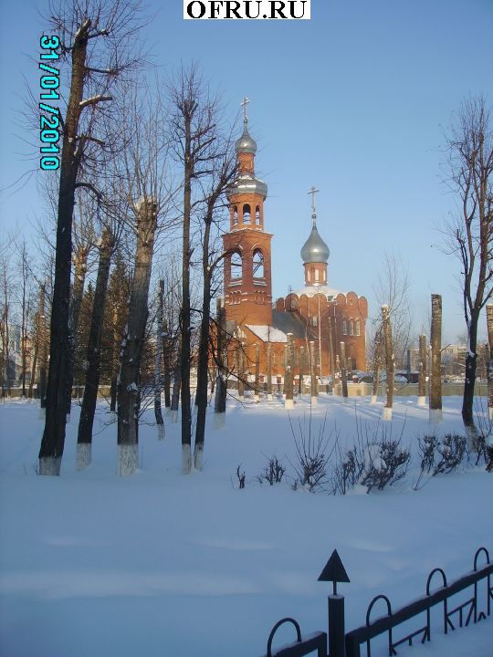 Церковь п. Медведево РМЭ